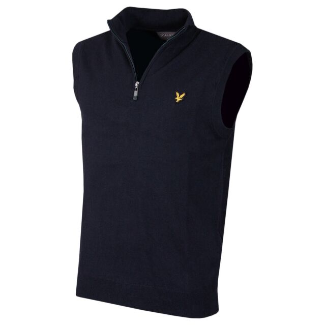 Knitted golf vest top
