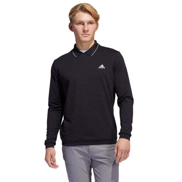 adidas Golf Mens Thermal Layer Primegreen Stretch Polo Shirt