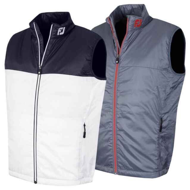 FootJoy Mens Light Thermal Insulated Water Repellent Performance Golf Vest