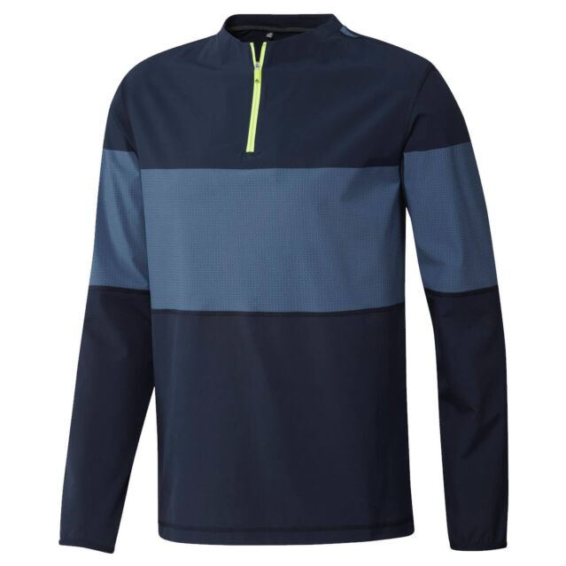 adidas Golf Mens Lightweight Hi-Stretch Layering 1/4 Zip Sweater