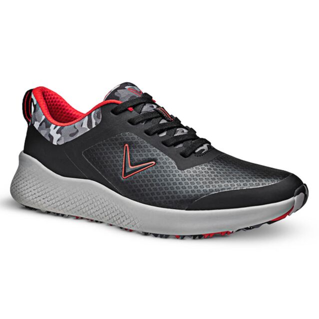 Mens waterproof spikeless golf shoes top