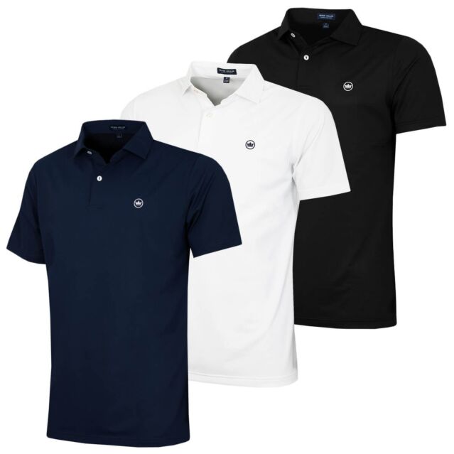 Peter Millar Mens 2025 Soul Performance Mesh Stretch Wicking Golf Polo Shirt