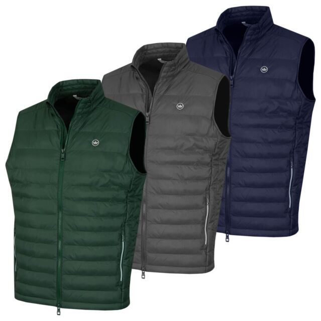 Peter Millar Mens All Course Vest Stretch Windproof Quilted Gilet