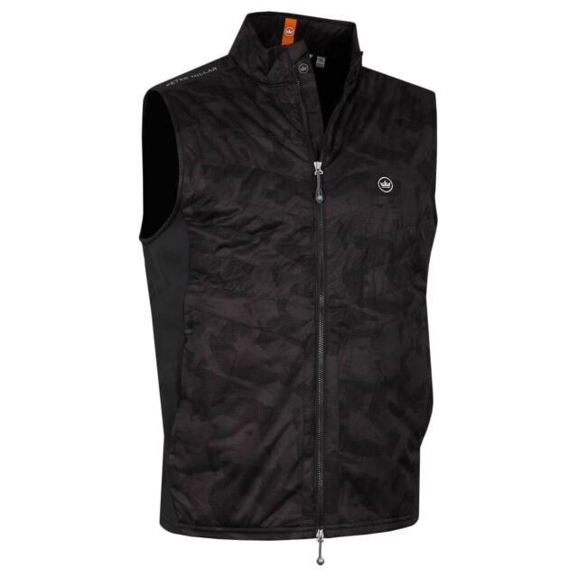 Peter Millar Mens Fuse Elite 4-Way Stretch Wind Resistant Hybrid Gilet