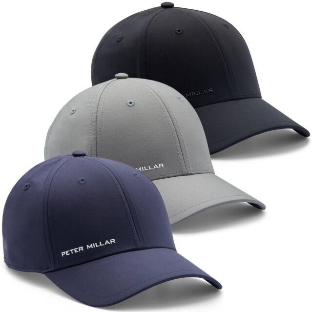 Peter Millar Mens 2025 Pursuit Performance Breathable Golf Baseball Cap
