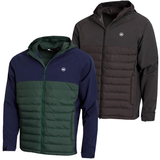 Peter Millar Mens 2025 Apex Hybrid Water Resistant Windproof Golf Hoody