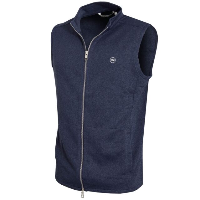 Peter Millar Mens 2025 Crown Fleece Water Resistant Thermal Golf Gilet