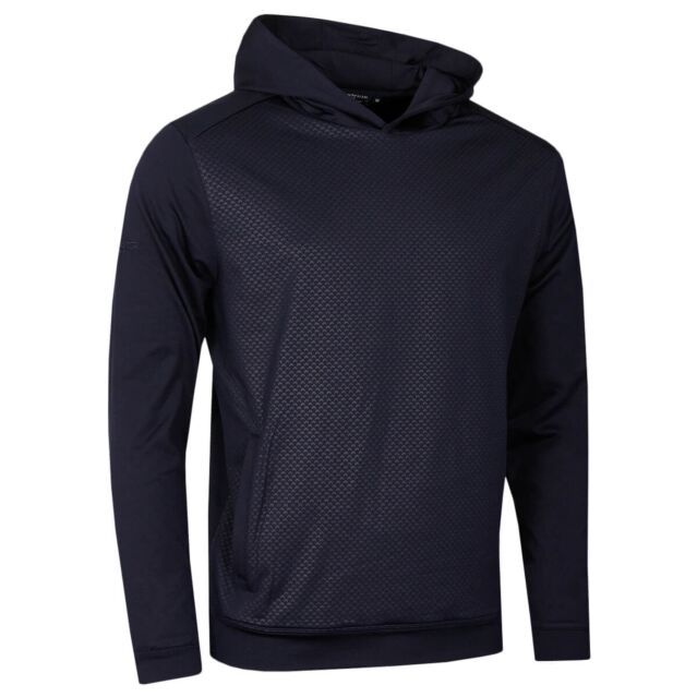 Glenmuir Mens Cameron Performance 4 Way Stretch Midlayer Golf Hoody