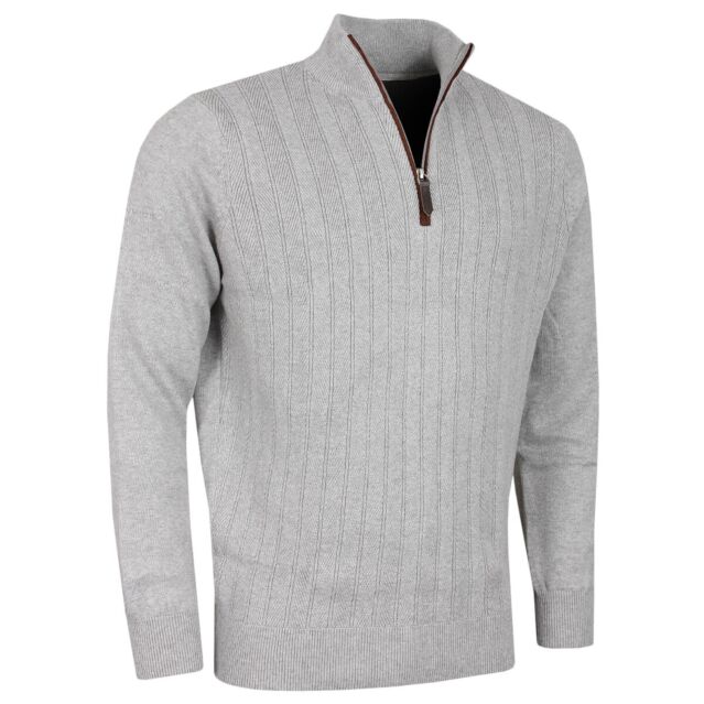 Glenmuir Mens Solway Cashmere Water Repellent Golf Sweater