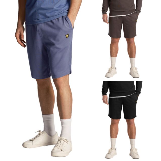 Lyle & Scott Mens Fly Fleece Stretch Fabric Soft Feel Casual Shorts