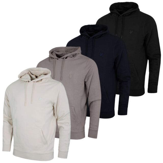 Lyle & Scott Mens 2025 Superfine Cotton Loopback Breathable Pullover Hoody