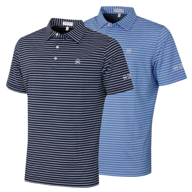 Peter Millar Mens Drum Performance 4-Way Stretch Polo Shirt