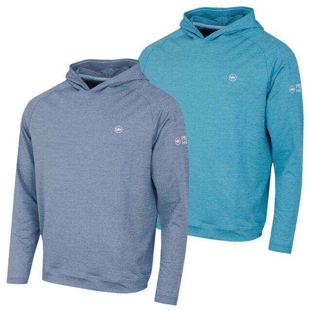Peter Millar Mens Pine Performance Wicking Four Way Stretch Golf Hoody