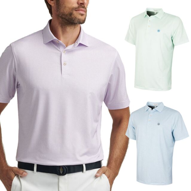Peter Millar Mens 2025 Orbit Performance Jersey 4-Way Stretch Golf Polo Shirt