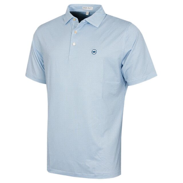 Peter Millar Mens 2025 Phoenix Performance Jersey Wicking Golf Polo Shirt