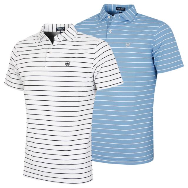 Peter Millar Mens 2025 Coda Performance Mesh 4-Way Stretch Golf Polo Shirt