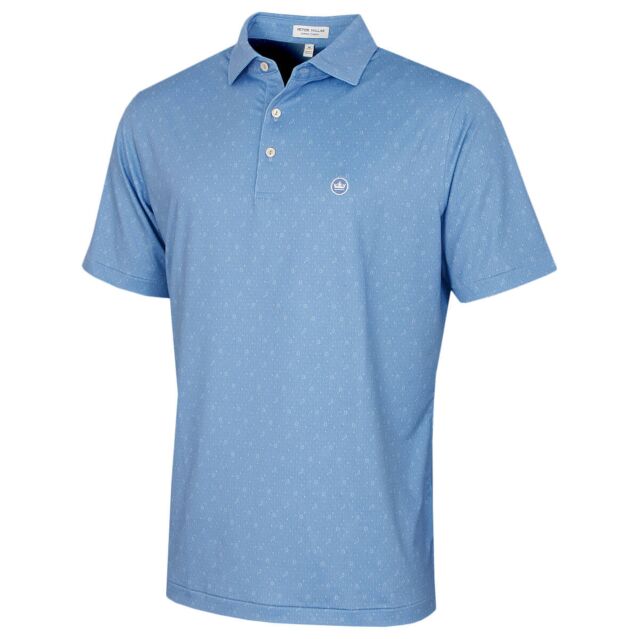 Peter Millar Mens 2026 Guitar Solo Performance Wicking Stretch Golf Polo Shirt
