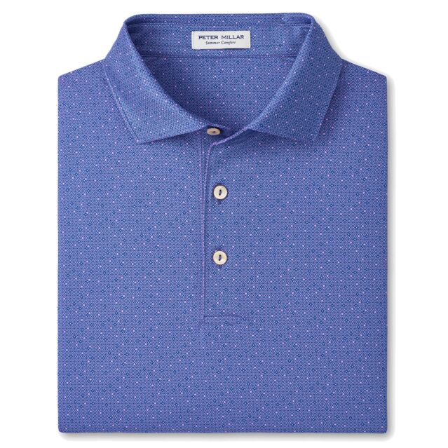 Peter Millar Mens 2026 Dashwood Performance Wicking Stretch Golf Polo Shirt