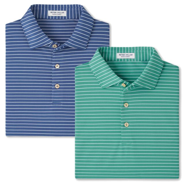 Peter Millar Mens 2026 Winston Performance Mesh 4 Way Stretch Golf Polo Shirt