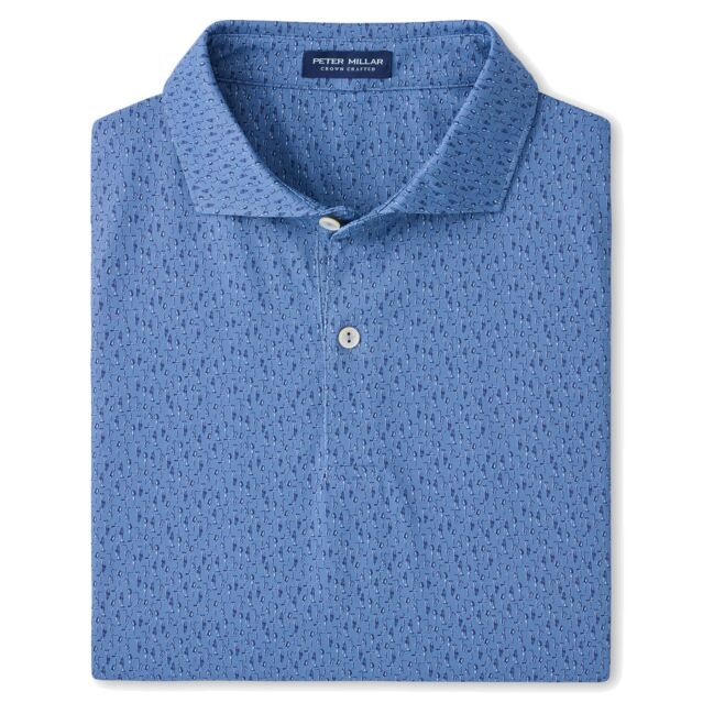 Peter Millar Mens 2026 Jazz Club Performance Stretch Wicking Golf Polo Shirt