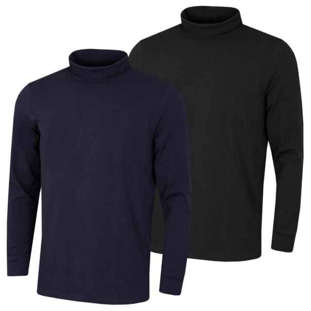 Glenmuir 2025 Kelso Roll Neck Breathable 4-Way Stretch Golf Sweater
