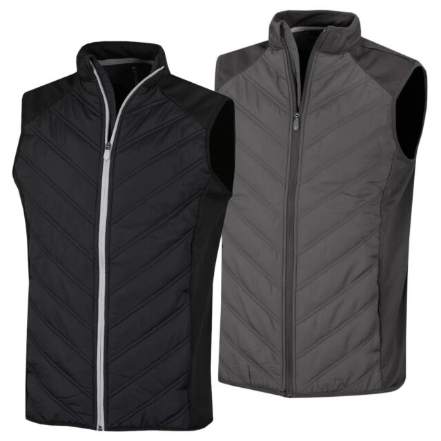 Proquip Mens 2024 Nevtec Stretch Fabric Quilted Warmth Golf Gilet