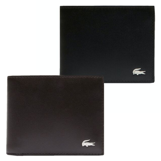 Lacoste leather wallet shop