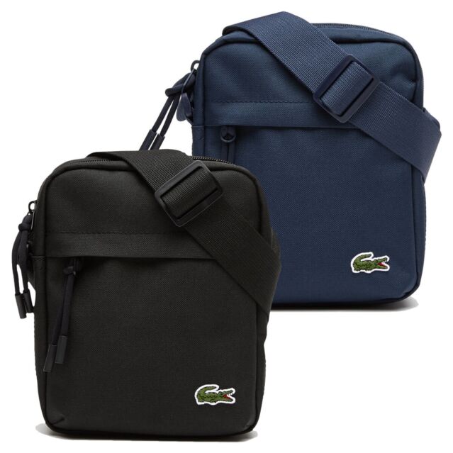 Lacoste Crossover NH4102NE Crocodile Recycled Cross Shoulder Bag