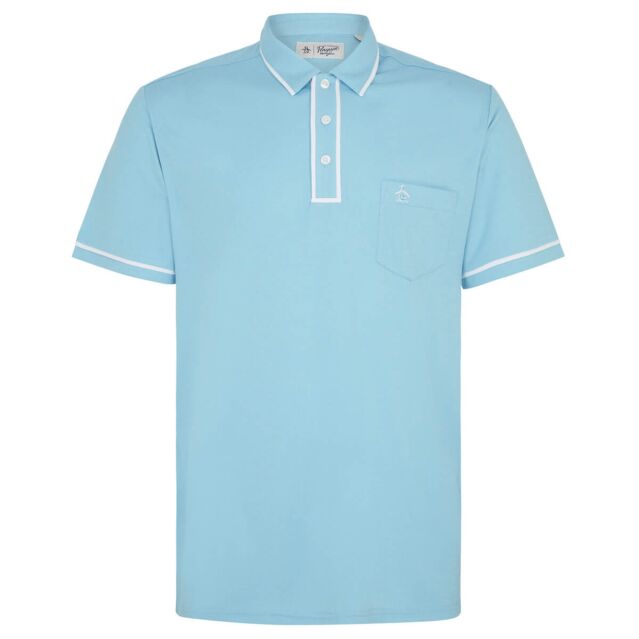 Golf shirt with pocket mens cheap