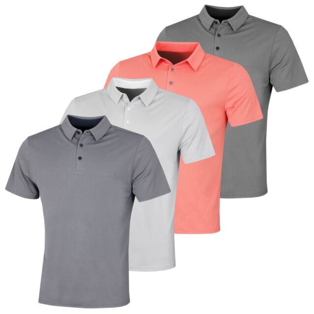 Original Penguin Mens Birdseye Solid (Back Yoke Pete) Golf Polo Shirt