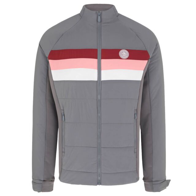 Original Penguin Mens Water Repellent Stretch 70s Golf Jacket
