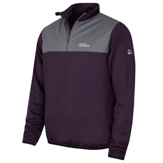 Oscar Jacobson Mens Wainwright Lightweight Lined Golf Sweater