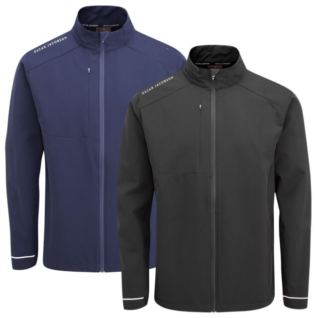 Oscar Jacobson Mens Rowland Lightweight Breathable Showerproof Golf Jacket