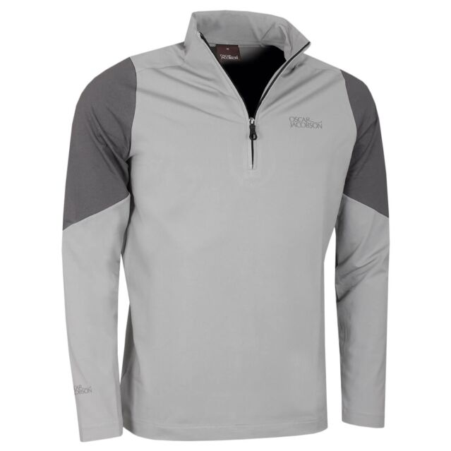 Oscar Jacobson Mens Lodstock Tour Midlayer Golf Sweater