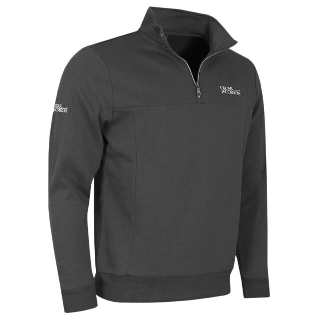 Oscar Jacobson Mens Hawkes Tour II Breathable Half Zip Sweater