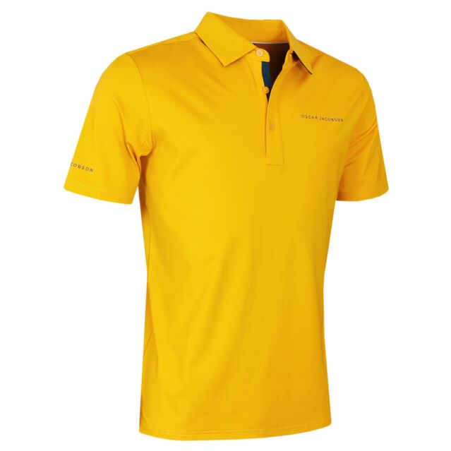 Oscar Jacobson Mens Chap II Tour Breathable Golf Polo Shirt