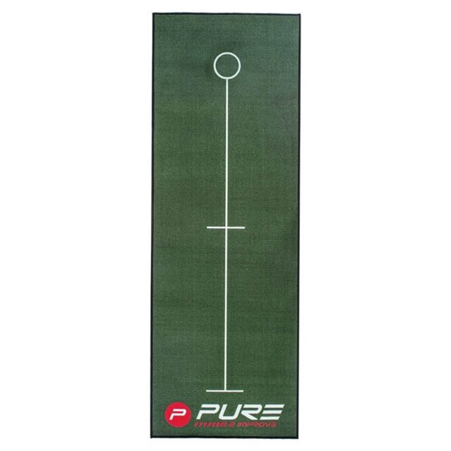 Pure 2 Improve Golf Training Aid Rollout Rubber Putting Mat