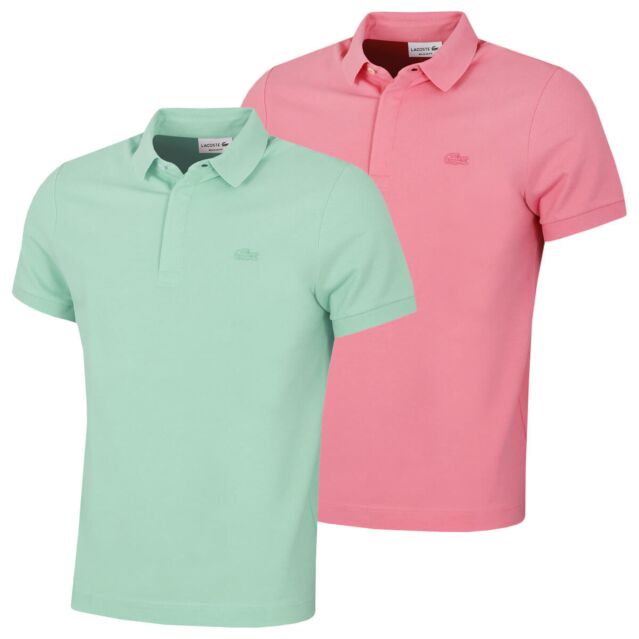 Lacoste ribbed collar polo deals