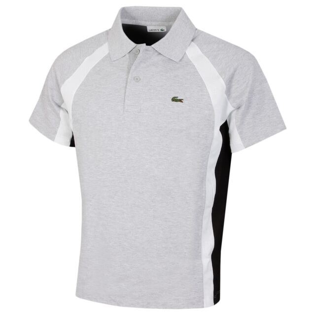 Lacoste Mens PH5583 Iconic Cut Sewn Colourblock Casual Polo Shirt