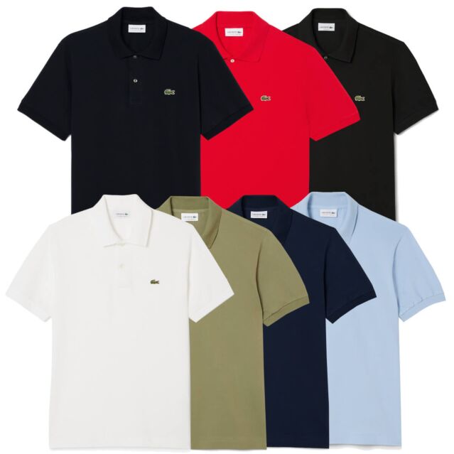 Lacoste Mens Classic Fit L.12.12 Lightweight Breathable Polo Shirt