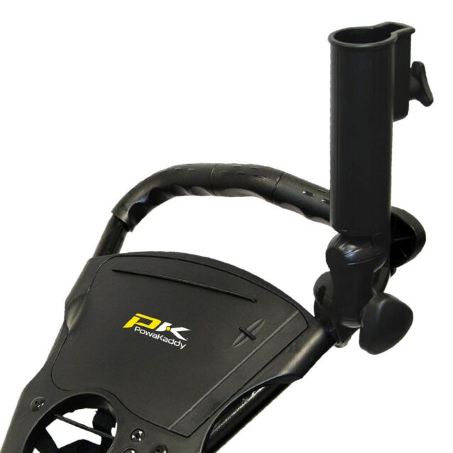 Powakaddy Unisex Golf Push Cart Adjustable Fold Away Umbrella Holder
