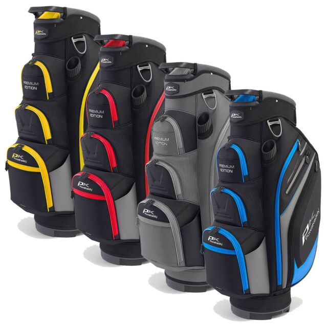 Powakaddy Unisex Premium Edition 14-Way 12 Pockets Golf Cart Bag