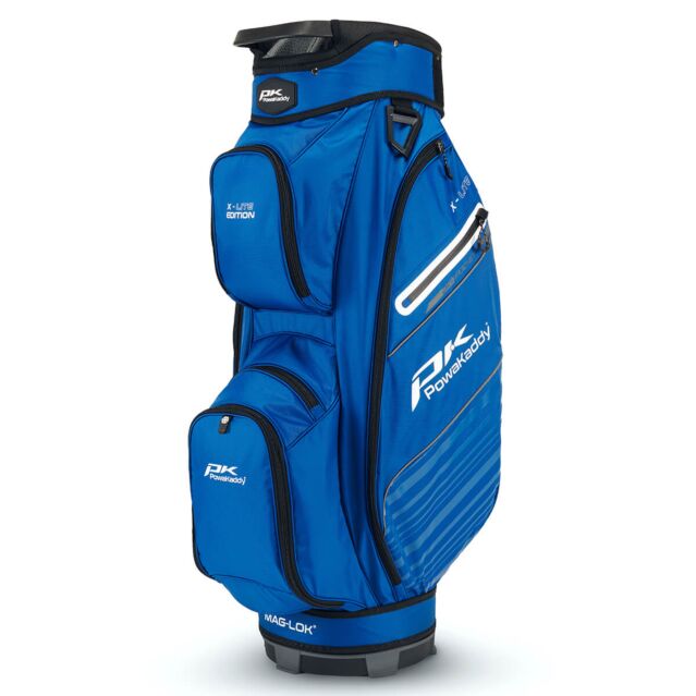 Powakaddy 2024 Dri-Tech Golf Cart Bag - Blue/Blue/Red Powakaddy 2024 Dri-Tech Golf Cart Bag - Blue/Blue/Red
