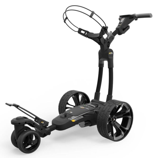 Powakaddy Unisex RX1 Remote XL-Plus Lithium Near Silent Golf Trolley