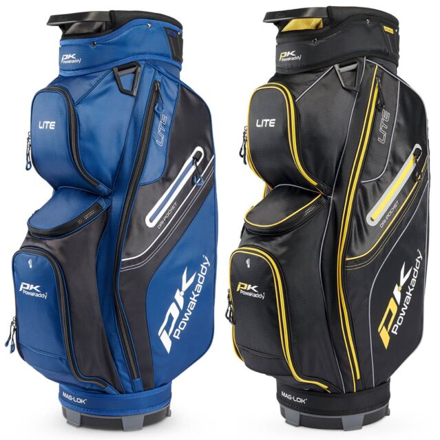 Powakaddy 2026 Lite All-Rounder Stylish 14 Pocket Golf Tour Cart Bag