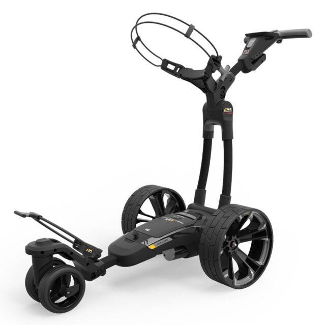 Powakaddy Unisex RX1 Remote GPS XL-Plus Lithium 3.5" Screen Golf Trolley
