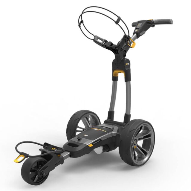 Powakaddy Unisex CT6 Lithium 36 Hole Lightweight Widescreen Golf Trolley