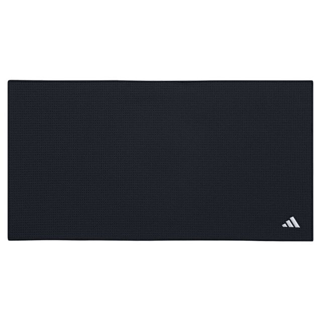 adidas Golf 2025 Player's Waffle Texture Recycled Microfiber Towel