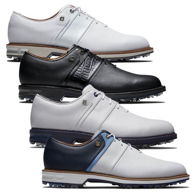 Footjoy Mens 2025 Premiere Series Spiked Leather Waterproof Golf Shoes