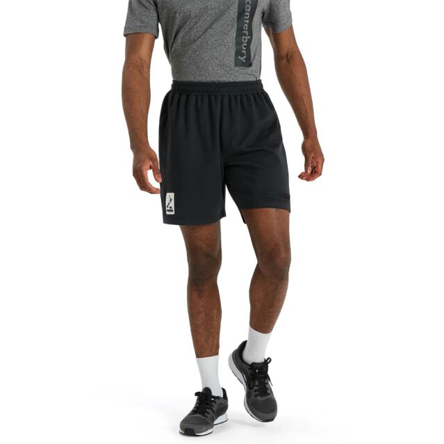 Canterbury Mens Retro 7'' Elastic Waistband Drawcord Regular Fit Shorts